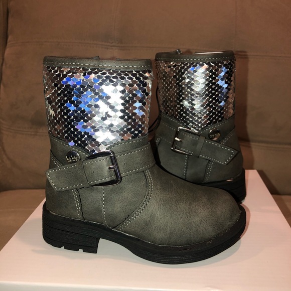 Nicole Miller Other - Toddler Nicole Miller Sequin Buckle Boot